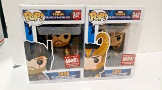 Marvel Collector Corps Pop Funko 247 248 And Other Items