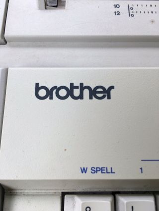 Brother AX - 350 Electronic Typewriter Electric Local Pickup Avail 4