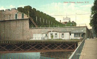 Viintage Postcard - State Prison,  Auburn,  N.  Y.