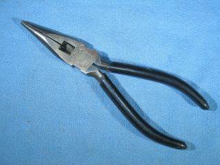 Vintage Craftsman 45081 Bf Japan 6 - 1/2 " Long Needle Nose Pliers W/side Cutters