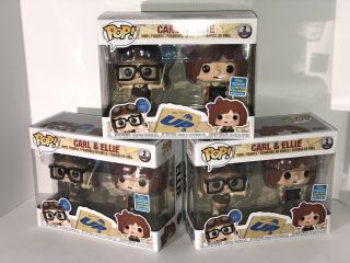 Funko Pop 2019 Comic Con Limited Edition 2 Pack Up Carl & Ellie