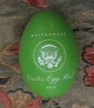2 Trump White House Egg Green 2018 Easter & Eagle Seal Magnet President Two Pc