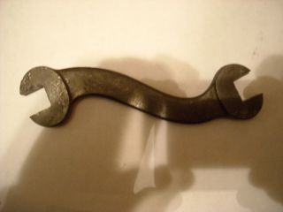 W&b S Curve Wrench 584c Open Ends 11/16 " & 3/4 " Good
