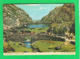 Postcard Gap Of Dunloe Near Killarney Ireland Vintage 6519