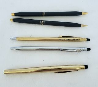 Vintage Cross Gold Filled Fountain Pen14k Nib,  Others 5 Total