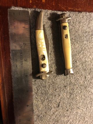 Rare Old Shur Snap Pocket Knife Colonial Fishtail And Imperial
