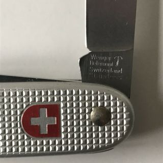 Perfect 1978 Wenger Delemont Alox Swiss Army Knife 78 Not Victorinox Htf