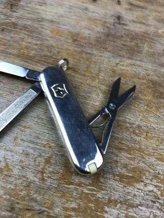 Victorinox Tiffany & Co.  Classic SD 925 Sterling 18K Gold Inlay 2
