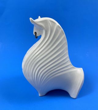 Jonathan Adler Retro Mid Century Ceramic Pottery Bull Contemporary Figurine 3