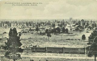 C - 1910 Flagstaff Arizona Lumber Manufacturing Company Postcard 4980