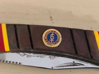 KABAR 1 Blade Folding Lock Pocket Knife USMC US Marine Corps The Orient Design 2