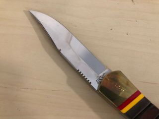 KABAR 1 Blade Folding Lock Pocket Knife USMC US Marine Corps The Orient Design 8