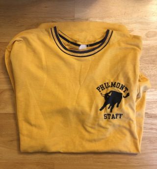 Boy Scouts - Philmont Scout Ranch - 1970s Early 1980s “bumblebee” Staff Shirt