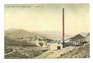1908 Bisbee Arizona Copper Queen Mine Scene
