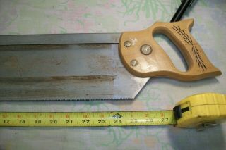 Vintage Craftsman Kromedge Miter Saw; Large Back Saw,  Miter Box Tool;