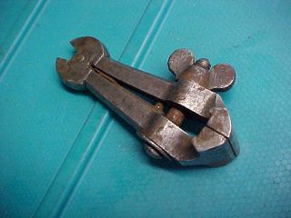 Antique Old Hand Vise Old Gunsmith Gun Blacksmith Jewelers Machinist Tool 4 3/4 "