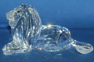 1995 Swarovski Scs Crystal The Lion D01x951 185410 Flawless