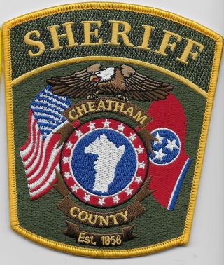 Cheatham County Sheriff State Tennessee Tn Neat