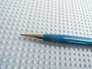 VINTAGE TURQUOISE CONWAY STEWART 150 FOUNTAIN PEN AND PENCIL SET 8