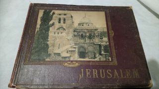 Jerusalem Antique Photos Album C.  1900 30 Photos