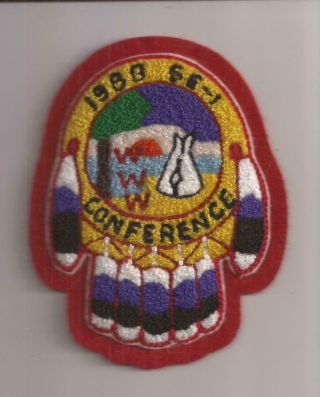 Lodge 237 Aal - Pa - Tah 1988 Se - 1 Conference Chenille