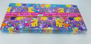 60 Piece Lisa Frank Holiday Gift Box Set 30 pencils & 30 Stickers 2