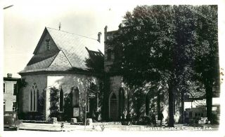 First Baptist Church,  Rppc,  Chipley,  Florida,  Vintage Postcard