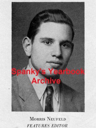 1945 York City Stuyvesant High School Yearbook Photos History Sports Ads,