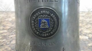 1902 Antique Boston Athletic Association pewter mug 2