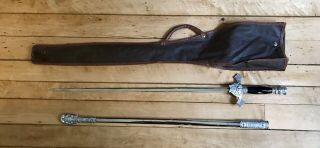 Knights Of Columbus Sword Ex,  With Scabbard And Bag