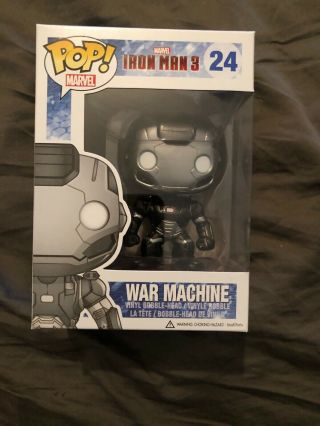 Funko Pop War Machine Iron Man 3 Marvel Vinyl Figure Vaulted 24
