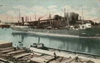 Tonawanda Iron And Steel Companys York Ny Postcard