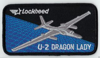 Lockheed U - 2 Dragon Lady - Nro - 4.  5 " - Non Commercial Usaf Dod Patch