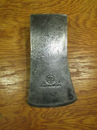 Vintage Hb Hults Bruk Axe Head,  Made In Sweden 1.  0 2 1/4
