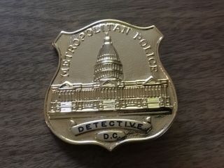Metropolitan Washington Dc Detective Badge