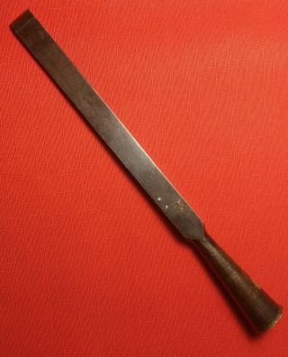 8 " Antique Ps&w No.  1 Extra Socket Chisel 1/2 " Wide