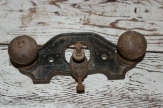 Antique Stanley No.  71 1/2 Hand Tool Router Plane Usa Vintage