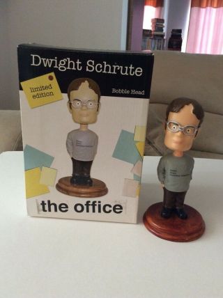 The Office - Dwight Schrute Bobblehead - Limited Edition W Box - Comic Con