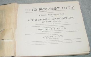The Forest City 1904 Official Photographic Views Universal Exposition St.  Louis 4