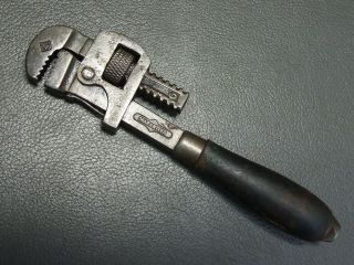 Vintage 6 " Stillson Adjustable Spanner Wrench Old Tool