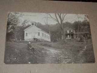 Equinunk Pa - 1907 - 1915 Era Postcard - Old Church And Parsonage - Wayne County