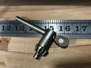 Jacobs Vintage Drill Chuck Key Hand Tool - Patented - No.  3 - Machinist Mechanic