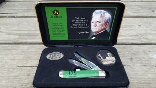 Case 4207 Ss John Deere Collectable Knife