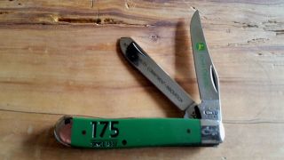 case 4207 ss john deere collectable knife 3