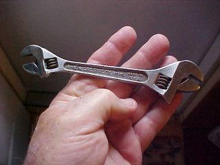 Vintage 4 - 6 Double Ended Crescent Tool Co.  Crescent Wrench See All Pic ' s 5