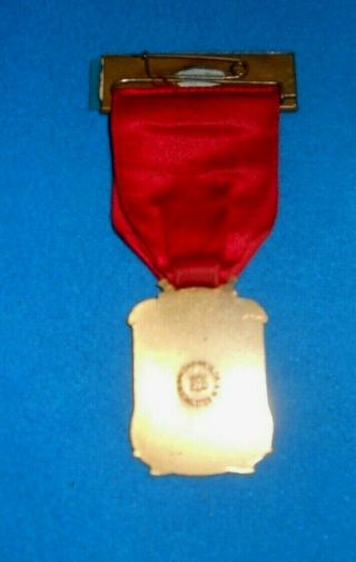 Vintage 1935 Michigan State Firemen ' s Ass ' n 81st Annual Convention Medal & Other 5