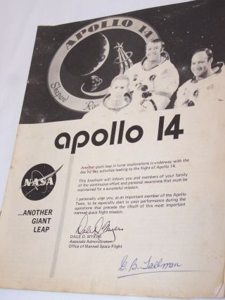 Apollo 14 Schedule Of Events Shepard/roosa/mitchell