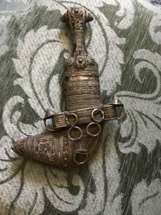 Antique Khanjar Jambia Dagger Holder
