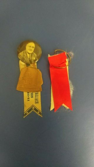 3 President Franklin Roosevelt 1941 Inauguration Ribbons/Buttons 2