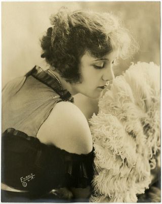 Silent Film Star Constance Talmadge Vintage Pictorialist Photograph Nelson Evans